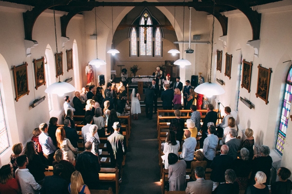 bruiloft kerk